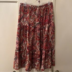 BOHO MAXI SKIRT Size 3XL